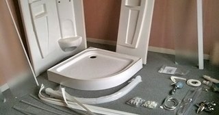 Установка душевой кабины Бузулук, цена от 3018 руб.